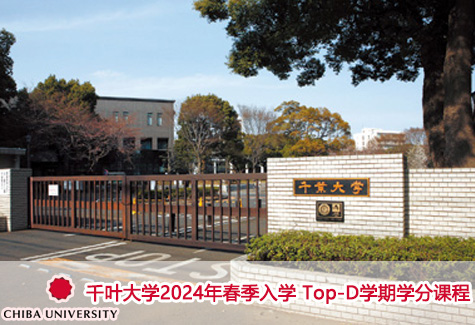 千叶大学2024年春季入学 Top-D学期学分课程
