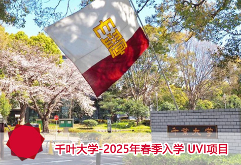 千叶大学-2025年春季入学 UVI项目